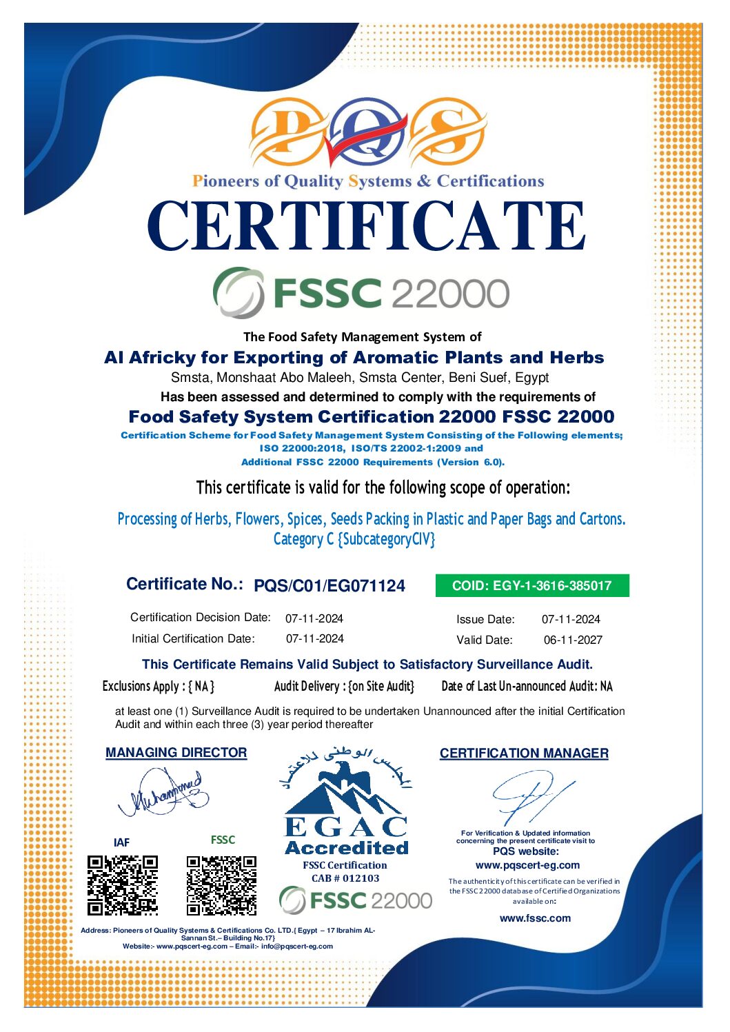 FSSC 22000
